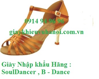 Giày khiêu vũ Nữ Latin thi đấu – Mã B16